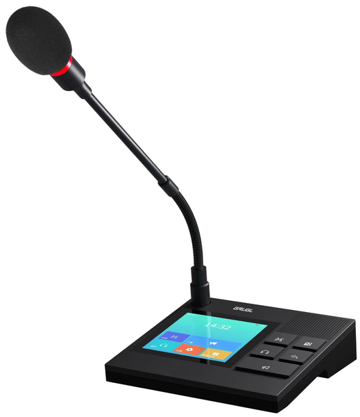 触屏IP网络寻呼话筒